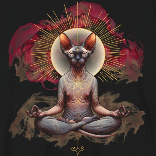 Smoke Zen Cat Tee