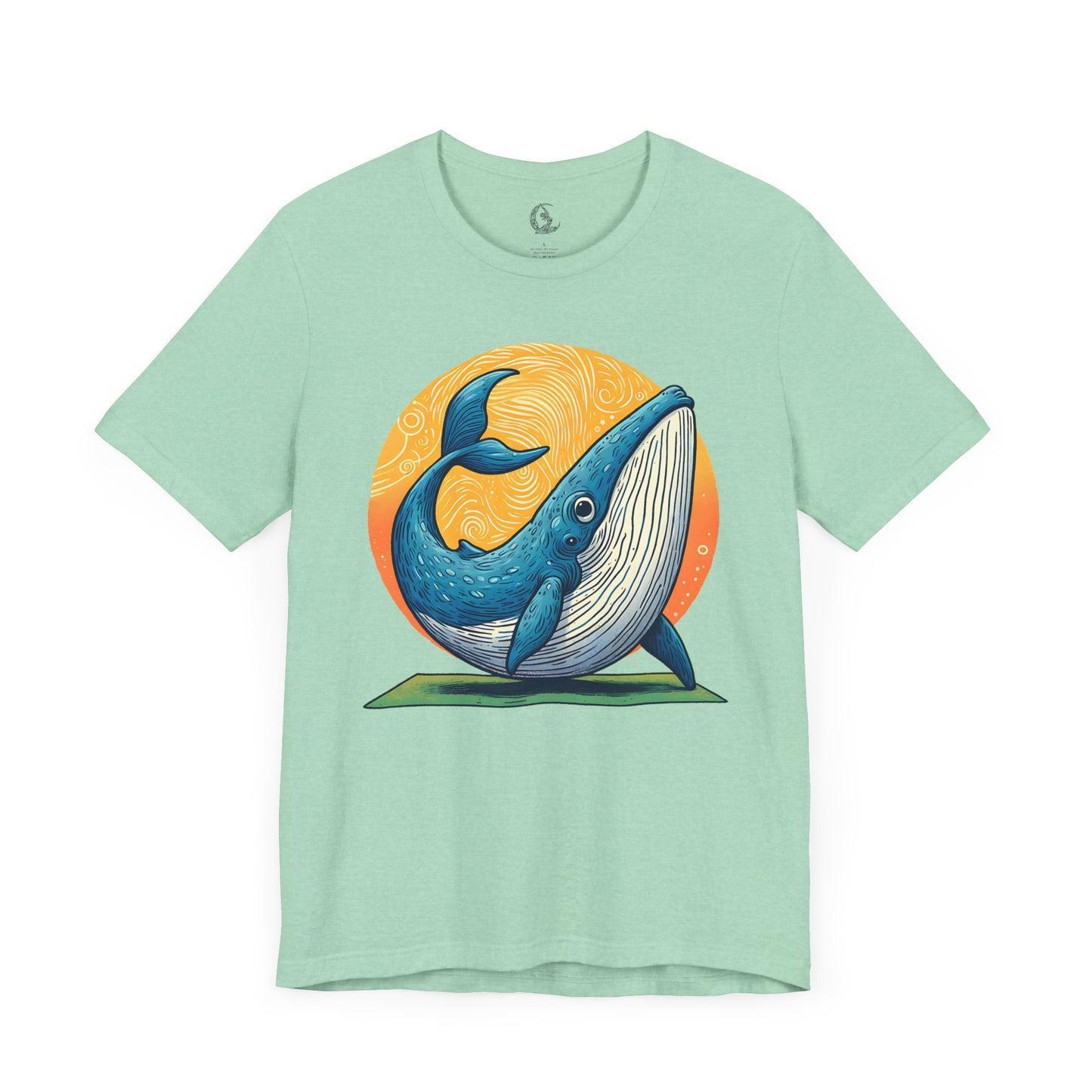 Whale Asana Tee