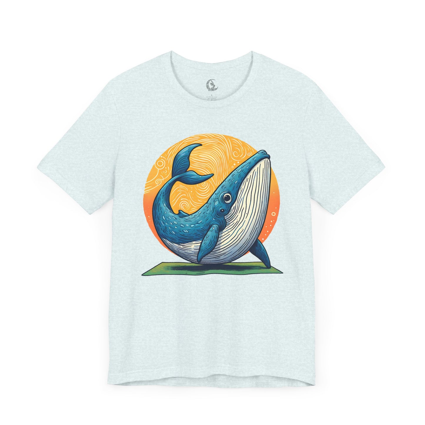 Whale Asana Tee