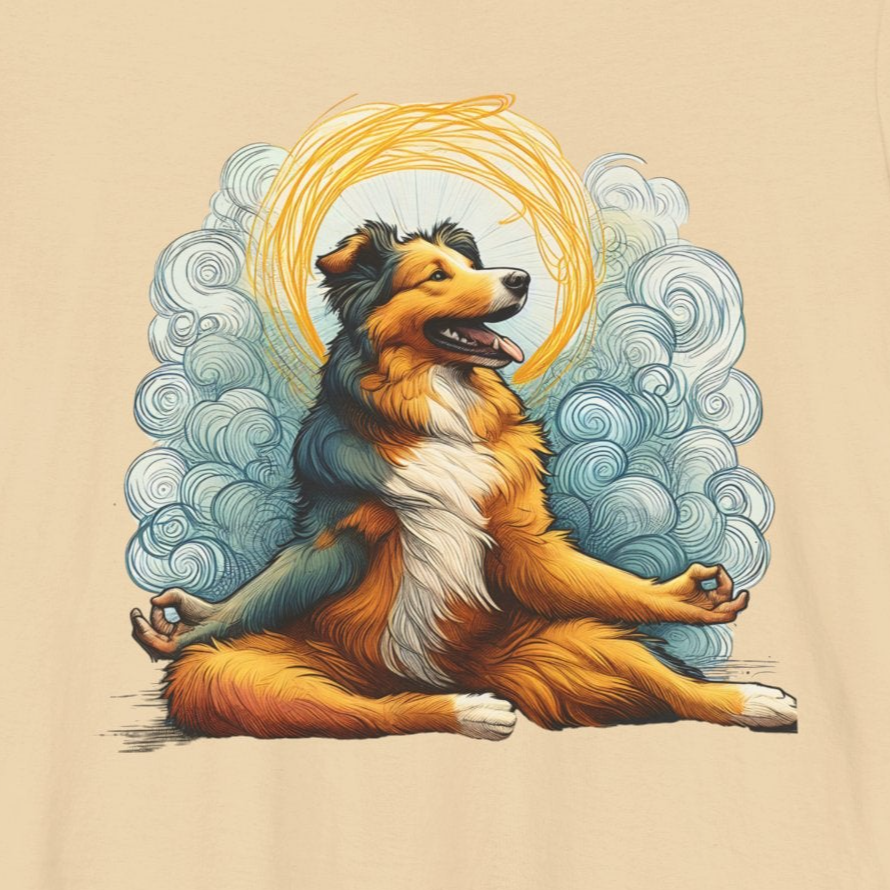 Happy Doggy Yoga Tee