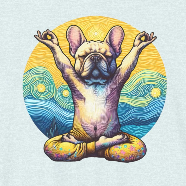 French Bulldog Yoga Tee