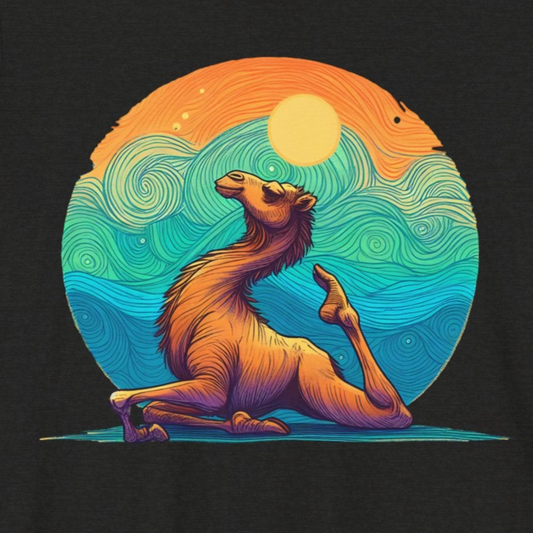 Camel Snake Asana Tee